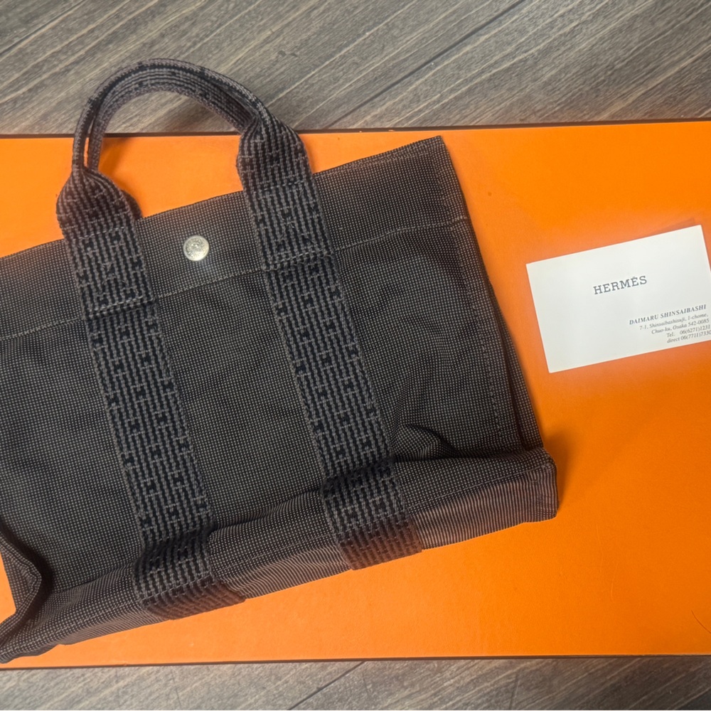 Black/ grey  womens bag canvas